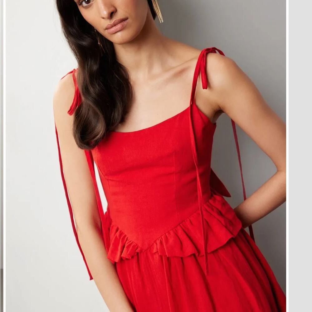 $410 msrp Eliza Faulkner Tessa dress size xs - Picture 8 of 9